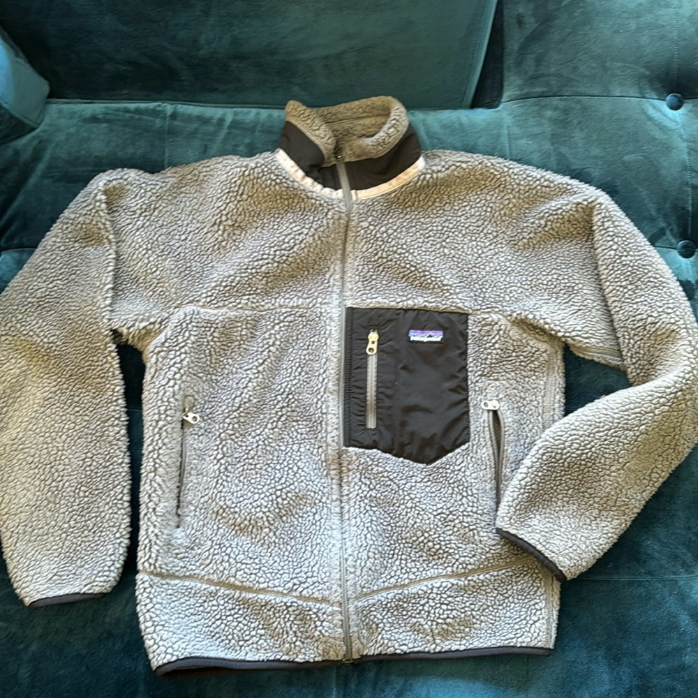 Patagonia Men’s Retro-X Jacket | Size Small | Grey & Black